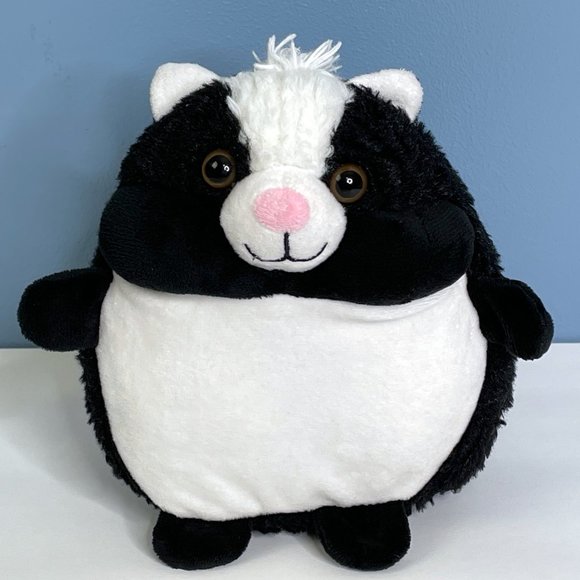 RARE Linzy Little Plump‎ Skunk Cuddly Lovey 7" Plush Stuffed Animal Toy - Picture 1 of 4